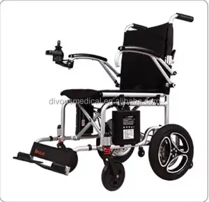 חיצוני ציוד רפואי נכים נסיעה חשמלי מתקפלים כיסא גלגלים קל משקל כוח כיסא גלגלים