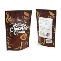 Sachet d'emballage personnalisé pour grains de café, refermable avec fermeture éclair, pochette verticale de qualité alimentaire, anti-odeur, en PET, VMPET, PE, feuille de Mylar