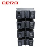 Système de sonorisation professionnel Line Array OP-110 300W AES/1200W Puissance de crête Réponse en fréquence 60Hz-20kHz pour sonorisation de scène de concert