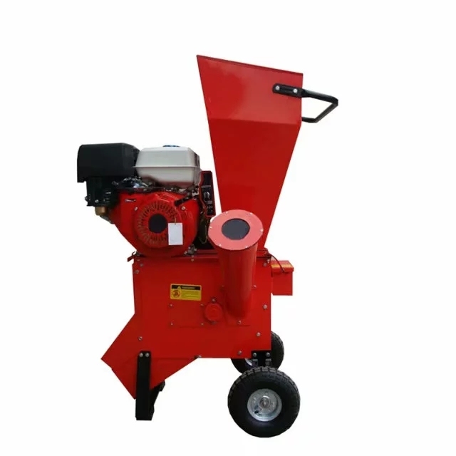 7.5HP бензиновый двигатель дерево резак машина древесины chipper