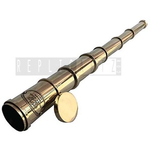 Télescope nautique en laiton de 18 pouces, télescope de collection victorien fait à la main, monoculaire fonctionnel pour la randonnée et les voyages - Product Image 3