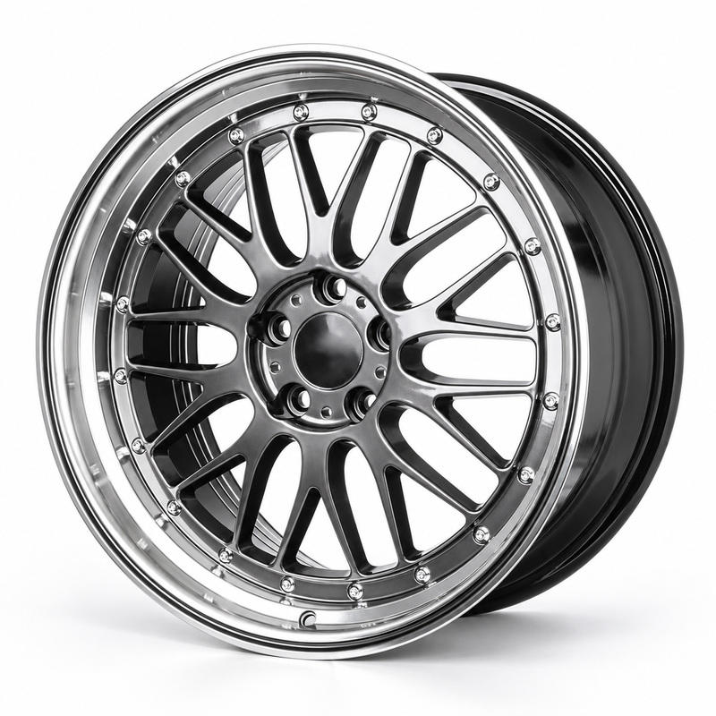 17 18 19 Inch Aluminum Alloy Wheels Multi Spoke Design Polished Step ...