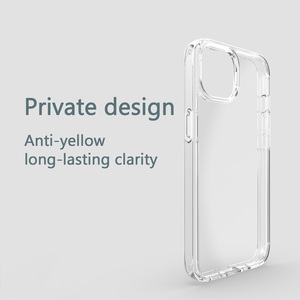 Custodia rigida trasparente per PC personalizzata per <span class=keywords><strong>Apple</strong></span> <span class=keywords><strong>iphone</strong></span> 13 <span class=keywords><strong>14</strong></span> Pro max <span class=keywords><strong>Cover</strong></span> per cellulare borse e custodie per cellulari impermeabili trasparenti - Product Image 6