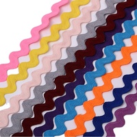 Ruban de dentelle Zig Zag, ruban Ric rac, ruban de biais en dentelle zig Zag