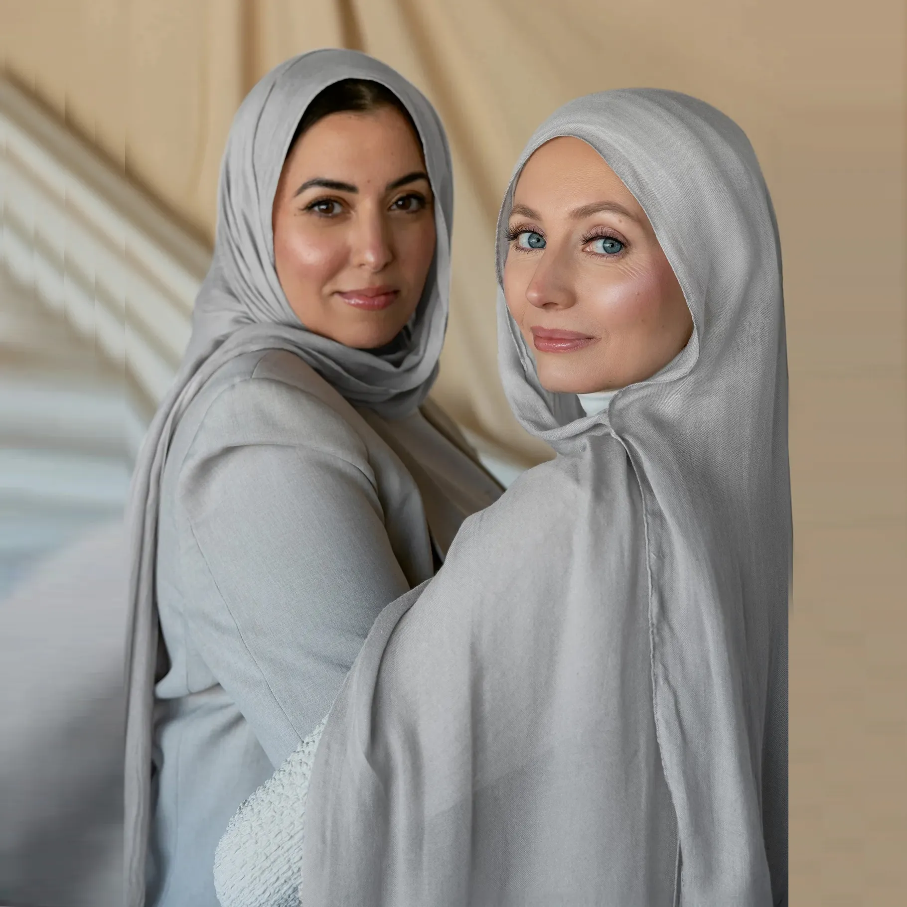 Sıcak satmak toptan nefes hafif yumuşak pamuk viskon Modal düz müslüman kadınlar şal bambu dokuma Modal başörtüsü eşarp