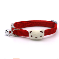 Collier de panda rouge de luxe pour animaux de compagnie collier de chien de chat mignon Occasions de Thanksgiving accessoires pour animaux de compagnie