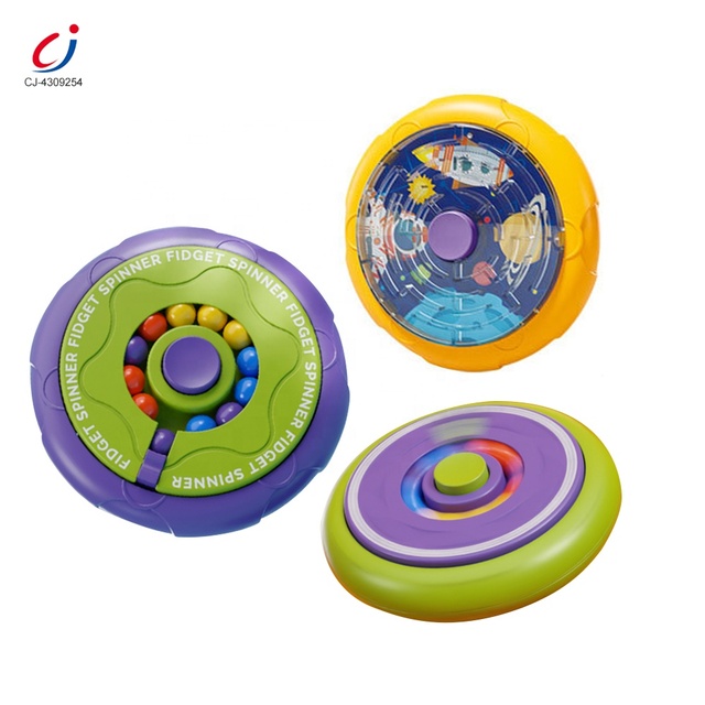 Chengji Juguetes Gyroscope Fidget Spinner Children Rotate Maze Stress Relieve Games Puzzle Fingertip Gyroscope