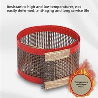 Banda Transportadora de Malla Filtrante Multifuncional de Nuevo Diseño, Resistente a Altas Temperaturas y al Desgaste