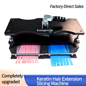 Machine à fabriquer des extensions de cheveux en kératine K-Tip avec plaque <span class=keywords><strong>plate</strong></span> en plastique pour usage domestique - Product Image 6
