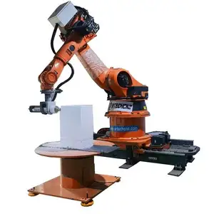 Kuka Robot Cnc Freesmachine Houtschuim Gravure Cnc Met Draaitafel En Rail