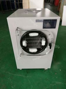 เครื่องอบแห้งแช่แข็งแบบสุญญากาศสำหรับกำจัดความชื้นไลโอฟิลด์ชาผักผลไม้แมลงใช้ในห้องปฏิบัติการ - Product Image 3