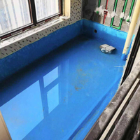 Peinture d'étanchéité pour toiture à base d'huile, peinture d'étanchéité pour murs, revêtement polyuréthane coloré, revêtement d'étanchéité pour toiture d'entrepôt