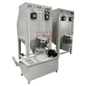 ตู้พ่นทรายเปียกสแตนเลส304แบบวงปิดตู้ฉีดน้ำรีไซเคิล - Product Image 2