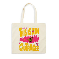 Sac fourre-tout en toile durable à motif Dungeon Crawler Carl, sac à bandoulière réutilisable vintage personnalisé pour femme, sur mesure