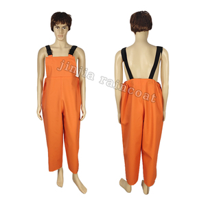 Salopette imperméable <span class=keywords><strong>de</strong></span> pêcheur en PVC épais, durable et résistant sur mesure, pantalon <span class=keywords><strong>de</strong></span> pêche, bavoirs <span class=keywords><strong>de</strong></span> <span class=keywords><strong>pluie</strong></span>, équipement par mauvais temps - Product Image 4