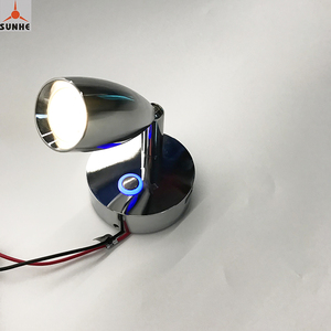 DC12-24V Đèn LED Đọc Sách Có Thể Điều Chỉnh Độ Sáng RV Thuyền Đầu Giường Ghế Xoay Đèn Chiếu Sáng Báo Chí Công Tắc Điều Chỉnh Độ Sáng Bộ Sạc USB - Product Image 4