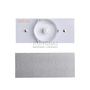 3V 6V lg6v vòng vuông SMD LED Emitting Diode đèn ánh sáng hạt Quang len Lọc sửa chữa các bộ phận 32-65inch TV đèn nền LED Strip - Product Image 2