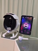 Miroir numérique intelligent 3D Bitmoji A6 multilingue, 36 millions de pixels HD, scanner facial, analyseur de peau pour usage domestique et commercial