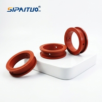 Vanne papillon de 12 pouces avec joint EPDM, joint de vanne papillon EPDM personnalisé de haute qualité, joint d'étanchéité en PTFE de 3 pouces pour vanne papillon principale