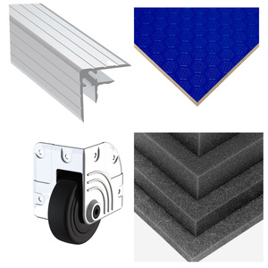 <span class=keywords><strong>Ruedas</strong></span> de esquina de hierro fundido negro pequeñas de alta resistencia para estuches de transporte, capacidad de carga de 100 kg, para equipos de audio y <span class=keywords><strong>herramientas</strong></span>. - Product Image 2