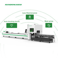 Fabricant chinois IGOLDENLASER Machine de découpe au laser à fibre CNC 1500w 2000w 3000w 6000w pour tube métallique