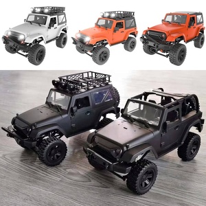 2.4G Plastic 1/14 4wd 4X4 Rtr Simulatie Oranje Wit Zwart Wrangler Auto 'S Afstandsbediening Rc Crawler Truck Voor Jongens En Kinderen Speelgoed - Product Image 6