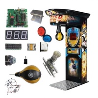 Jeux d'intérieur à pièces de monnaie, Ultimate Punching Maquina De Boxeo, machine de boxe électronique à gros coup de poing, machine de boxe à points de récompense