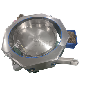 Distributeur d'œufs à grande vitesse pour l'emballage automatique des aliments, distributeur centrifuge double pour le <span class=keywords><strong>jambon</strong></span> et la saucisse, machine d'emballage <span class=keywords><strong>de</strong></span> gelée - Product Image 1