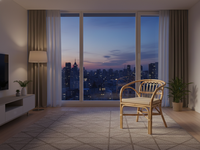Fauteuil de détente capitonné de luxe Dolvio, revêtement haut de gamme effet peau, pour un salon, une chambre, un appartement ou un hôtel élégants.