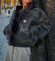 Veste tactique pour homme en toile de canard vieillie, camouflage, grande taille, avec capuche, style bomber d'hiver