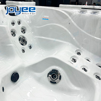 Bain à remous extérieur JOYEE pour 6 personnes, baignoire SPA en acrylique contrôlée par Balboa, fabricant chinois