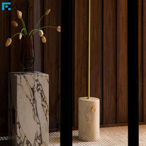 Base de Mármol de Lujo, Cubo Cuadrado de Mármol Calacatta Viola para <span class=keywords><strong>Mesa</strong></span> de Centro de Salón - Product Image 4