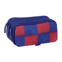 Vente en gros de trousses à crayons personnalisées avec logo, pour voyages et écoles, 3 fermetures éclair, grand design à trois compartiments, pour garçons