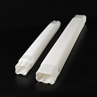 HJSJ Climatiseur : Ensemble de conduites flexibles multi-couleurs, durables et personnalisables pour gaines de climatisation HVAC