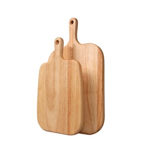 <span class=keywords><strong>Planche</strong></span> à découper ronde écologique en bois <span class=keywords><strong>de</strong></span> <span class=keywords><strong>hêtre</strong></span> avec poignée taille personnalisable blocs à découper en bois servant des aliments - Product Image 6