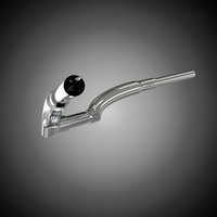Guidon de moto Chrome 1.5 Sportster XL 883 1200 Fatboy Fathob, barre en acier de remplacement INCA 2005-2007, neuf, garantie 1 an