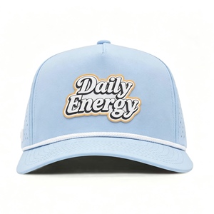 Custom Embroidery Golf Trucker <b>Hat</b> Waterproof Perforated Sports Baseball Cap Golf Sun <b>Hat</b> Camping Headwear for Men Women - Product Image 1