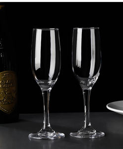 ขายส่งขลุ่ยแก้วใสยุโรป<span class=keywords><strong>ราคา</strong></span><span class=keywords><strong>ถูก</strong></span>สําหรับแชมเปญและไวน์แดงโรงแรมเชิงพาณิชย์บาร์ Goblet กระพริบแสงรูปลักษณ์แก้วหวาน - Product Image 5