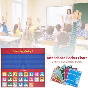 Gráfico de bolsillo de asistencia duradero personalizado de fábrica, círculo diario, Centro de tiempo, horario de <span class=keywords><strong>aula</strong></span>, <span class=keywords><strong>gestión</strong></span> de <span class=keywords><strong>aula</strong></span> - Product Image 4