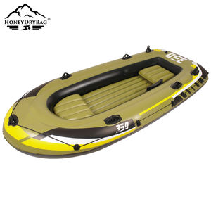 Ensemble de bateau <span class=keywords><strong>gonflable</strong></span> en PVC avec pompe à air et pagaie pour la pêche loisirs Portable loisirs eau Sport bateau de pêche - Product Image 5