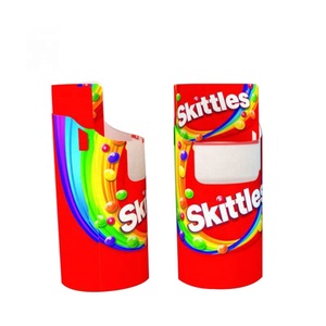 Tùy chỉnh hiện đại tông Snack hiển thị <span class=keywords><strong>Dump</strong></span> Thùng siêu thị tăng doanh số bán hàng với bắt mắt khuyến mãi các tông carton <span class=keywords><strong>Dump</strong></span> kệ - Product Image 2