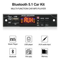 Module de carte de décodage d'autoradio Bluetooth MP3 VIRE 5V ou 12V USB TF USB FM