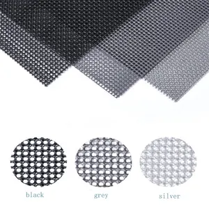 SUS201 304 316 Stainless Steel Wire Mesh Black Powder Coated Security Window Door Insect Screen