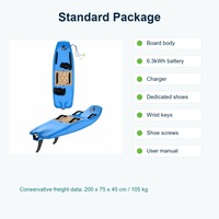 Tabla de Surf Eléctrica de Fibra de Carbono Pura de 15KW, Jetboard de Alta Velocidad para Distribuidores de Deportes Acuáticos