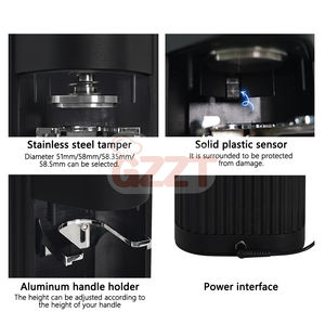 The Force Tamper Inviolable à café automatique avec poignée automatique en acier inoxydable 304 Outils de marteau à poudre de café - Product Image 2