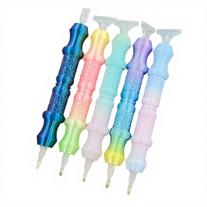 Diamantmalerei Kunststoff-Stiftset mit 5 Werkzeugspitzen Design DIY Handgemalte Kunstbedarf - Product Image 1