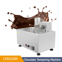Machine de production de chocolat commerciale 14L, machine de traitement du chocolat, machine à faire fondre le chocolat