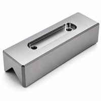 Composants usinés CNC en acier inoxydable 304, production en petites séries, boîtier électronique poli, fabrication sur mesure