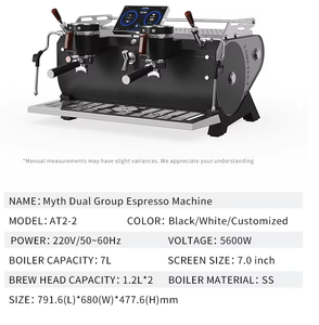 Taisho Legend Commercial Italian Semi-<b>Automatic</b> Saturated Double Boiler Espresso <b>Machine</b> - Product Image 2