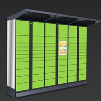 Casier de livraison intelligent extérieur personnalisé OEM/ODM avec serrure à combinaison, écologique, durable et à accès rapide